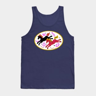 Happy Galloping Ponies Tank Top